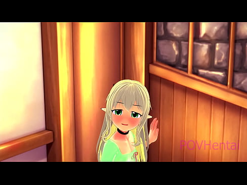 ❤️ (Pakute) Ọmọbinrin Elvish ṣe iranlọwọ fun ọ lati wẹ oju rẹ. ❤❌  si wa