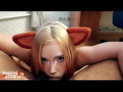 ❤️ Kitsune gbe dick ati pẹlu ni ẹnu rẹ ❤❌  si wa